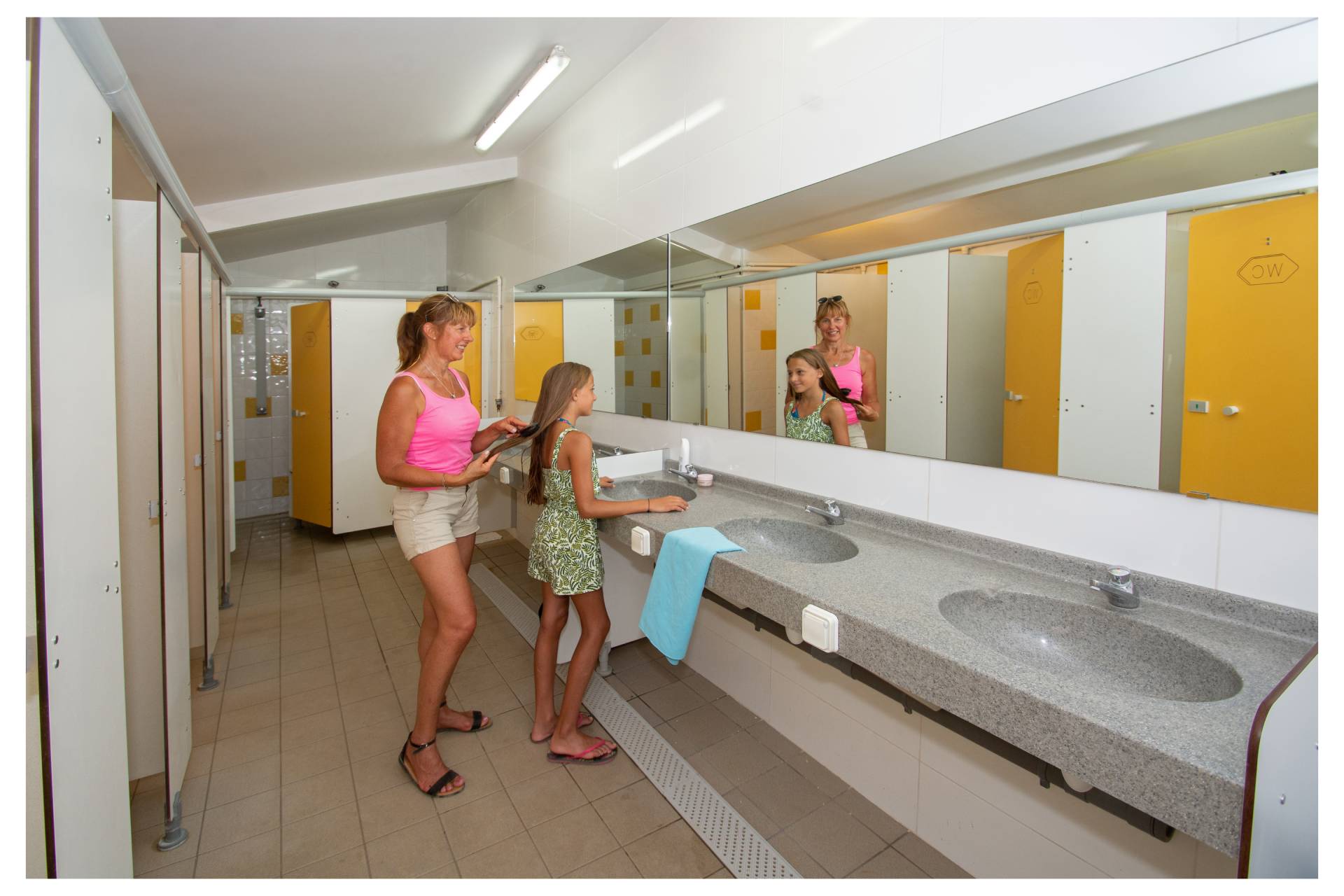 sanitaires du camping