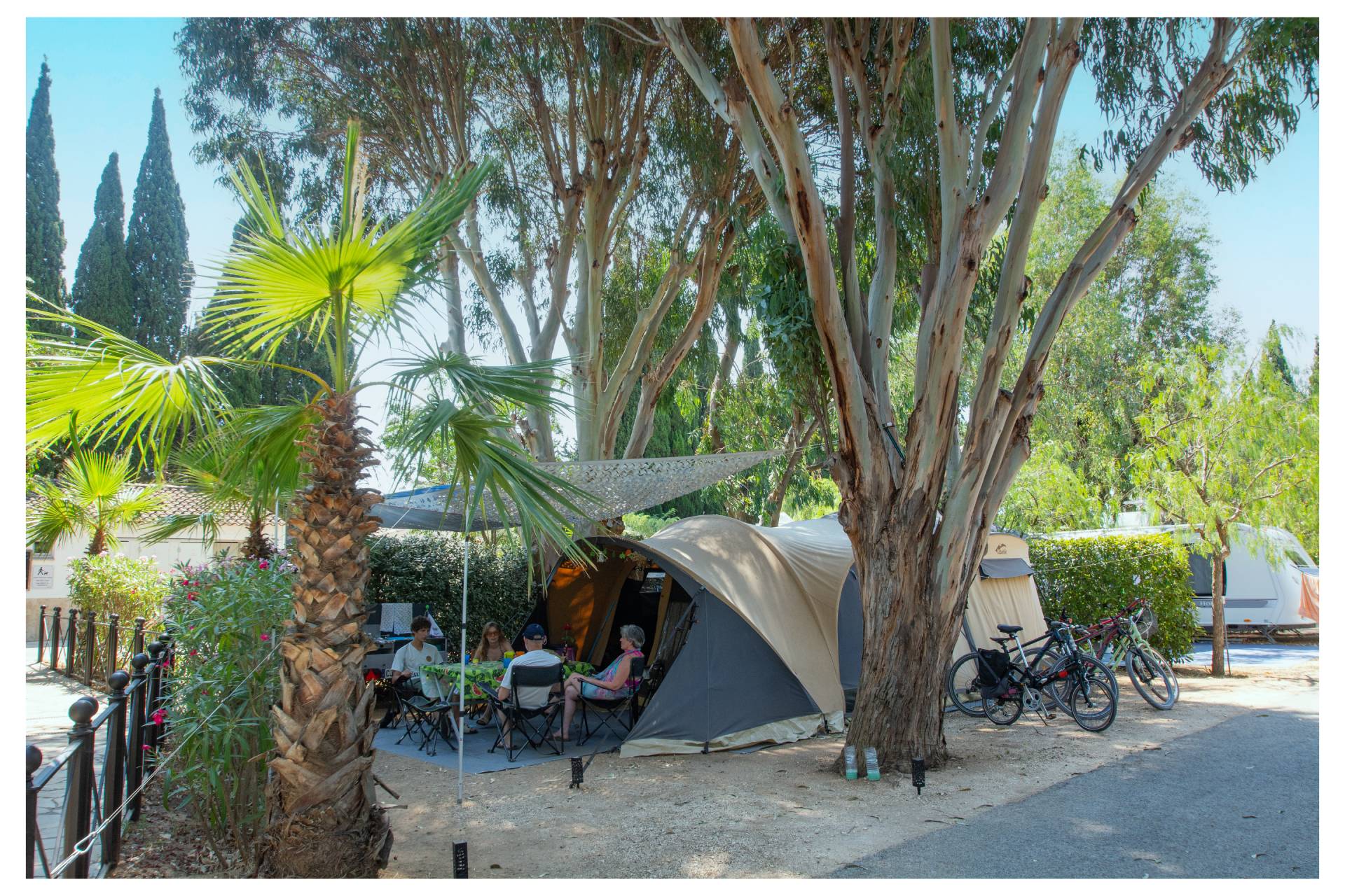 emplacements de camping